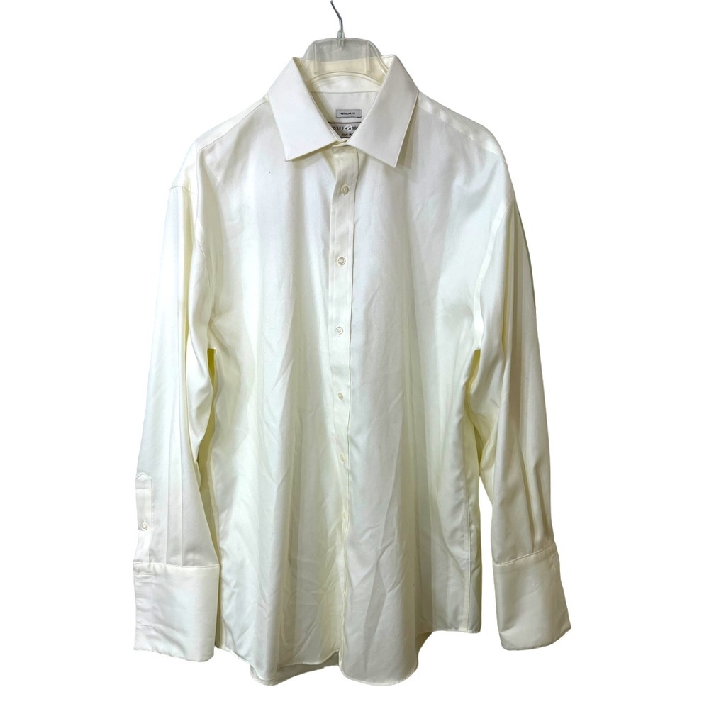JOSEPH ABBOUD MEN FORMAL DRESS BOTTON DOWN SHIRT. SIZE 16 1/2” inches 32/33☑️